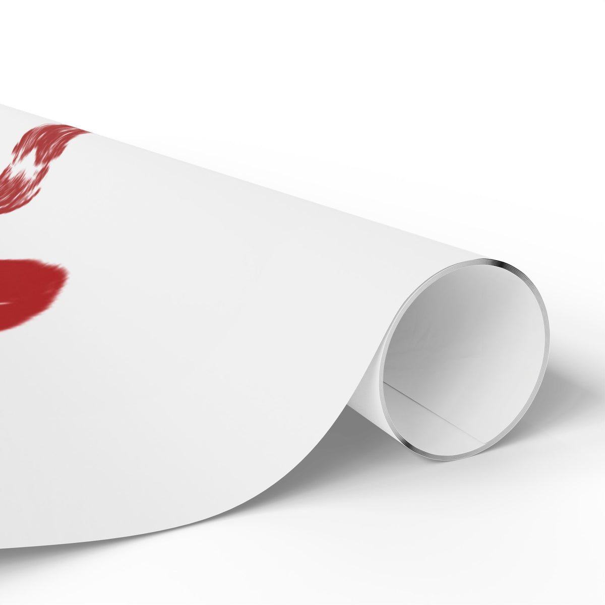 Kiss The Miss Goodbye Wrapping Paper — Bachelorette Party Lipstick Kiss Gift Wrap